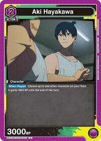 Aki Hayakawa (011) - UE22BT: CHAINSAW MAN - Union Arena card