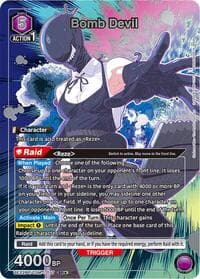 Bomb Devil (017) (SR*) - UE22BT: CHAINSAW MAN - Union Arena card