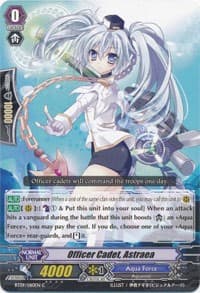 Officer Cadet, Astraea - BT09: Clash of Knights & Dragons - Cardfight Vanguard card