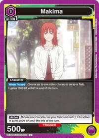 Makima (020) - UE22BT: CHAINSAW MAN - Union Arena card
