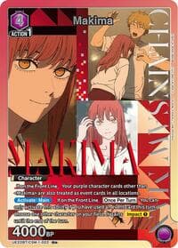 Makima (022) (R*) - UE22BT: CHAINSAW MAN - Union Arena card