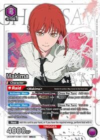 Makima (023) (SR**) - UE22BT: CHAINSAW MAN - Union Arena card