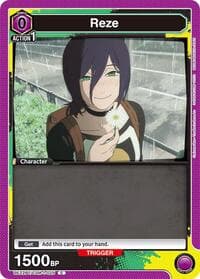 Reze (025) - UE22BT: CHAINSAW MAN - Union Arena card