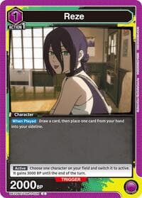 Reze (026) - UE22BT: CHAINSAW MAN - Union Arena card