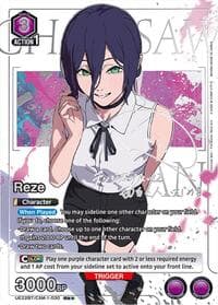Reze (030) (R**) - UE22BT: CHAINSAW MAN - Union Arena card
