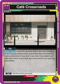 Cafe Crossroads - UE22BT: CHAINSAW MAN - Union Arena card