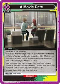 A Movie Date - UE22BT: CHAINSAW MAN - Union Arena card