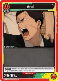Arai - UE22BT: CHAINSAW MAN - Union Arena card
