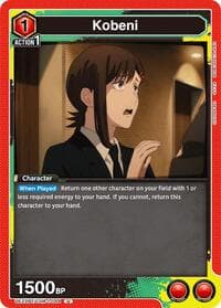 Kobeni (044) - UE22BT: CHAINSAW MAN - Union Arena card