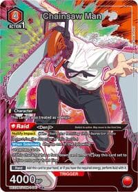 Chainsaw Man (047) (R*) - UE22BT: CHAINSAW MAN - Union Arena card