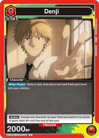 Denji (050) - UE22BT: CHAINSAW MAN - Union Arena card