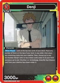 Denji (051) - UE22BT: CHAINSAW MAN - Union Arena card