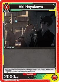 Aki Hayakawa (052) - UE22BT: CHAINSAW MAN - Union Arena card
