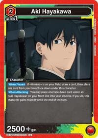 Aki Hayakawa (054) - UE22BT: CHAINSAW MAN - Union Arena card