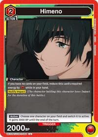 Himeno (064) - UE22BT: CHAINSAW MAN - Union Arena card