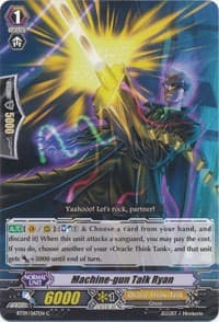 Machine-gun Talk Ryan - BT09: Clash of Knights & Dragons - Cardfight Vanguard card