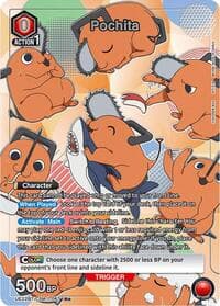 Pochita (R*) - UE22BT: CHAINSAW MAN - Union Arena card