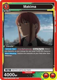 Makima (070) - UE22BT: CHAINSAW MAN - Union Arena card