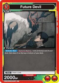 Future Devil - UE22BT: CHAINSAW MAN - Union Arena card