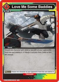 Love Me Some Baddies - UE22BT: CHAINSAW MAN - Union Arena card