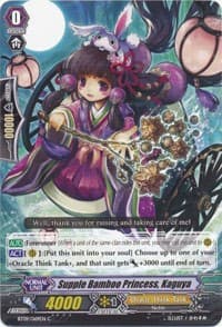 Supple Bamboo Princess, Kaguya - BT09: Clash of Knights & Dragons - Cardfight Vanguard card