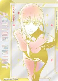 Action Point Card (AP02*) (Serial Numbered) - UE22BT: CHAINSAW MAN - Union Arena card