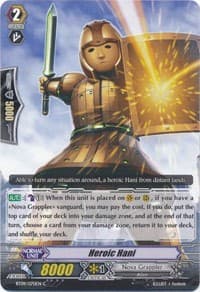 Heroic Hani - BT09: Clash of Knights & Dragons - Cardfight Vanguard card