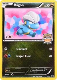 Bagon - 6/20 (Regional Championships) [Staff] - League & Championship Cards - Pokemon card