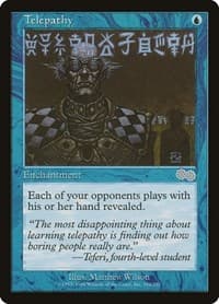 Telepathy - Urza's Saga - Magic: The Gathering card