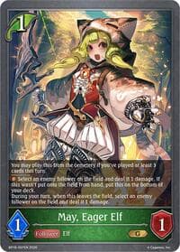 May, Eager Elf - BP18: Neometropolis - Shadowverse: Evolve card