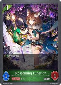 Blossoming Lunerian - BP18: Neometropolis - Shadowverse: Evolve card