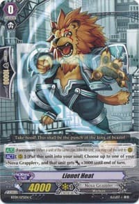 Lionet Heat - BT09: Clash of Knights & Dragons - Cardfight Vanguard card