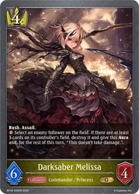 Darksaber Melissa - BP18: Neometropolis - Shadowverse: Evolve card