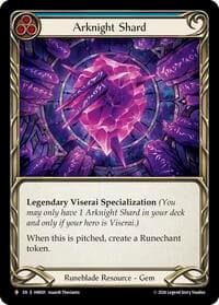 Arknight Shard (Blue) - Usurp the Shadow Throne - Flesh and Blood TCG card