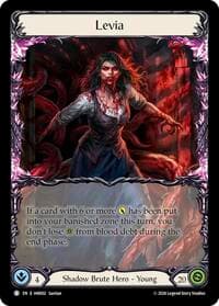 Levia - Usurp the Shadow Throne - Flesh and Blood TCG card