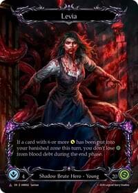 Levia (Marvel) - Usurp the Shadow Throne - Flesh and Blood TCG card