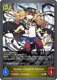 Monika, Cloudhall Admiral - BP18: Neometropolis - Shadowverse: Evolve card