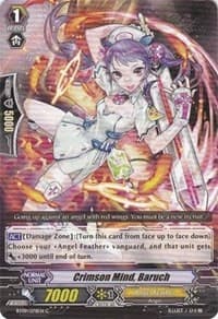 Crimson Mind, Baruch - BT09: Clash of Knights & Dragons - Cardfight Vanguard card