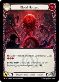 Blood Harvest - Usurp the Shadow Throne - Flesh and Blood TCG card