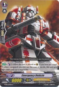 Emergency Vehicle - BT09: Clash of Knights & Dragons - Cardfight Vanguard card