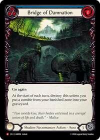 Bridge of Damnation - Usurp the Shadow Throne - Flesh and Blood TCG card