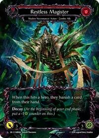 Restless Magister (Marvel) - Usurp the Shadow Throne - Flesh and Blood TCG card