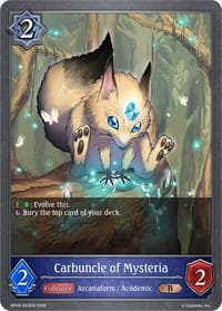 Carbuncle of Mysteria - BP18: Neometropolis - Shadowverse: Evolve card