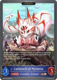 Carbuncle of Mysteria (Evolved) - BP18: Neometropolis - Shadowverse: Evolve card