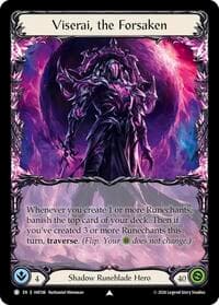 Viserai, the Forsaken // Viserai, Usurper - Usurp the Shadow Throne - Flesh and Blood TCG card
