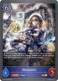 Illusionist - BP18: Neometropolis - Shadowverse: Evolve card