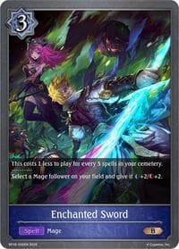 Enchanted Sword - BP18: Neometropolis - Shadowverse: Evolve card