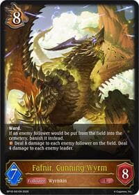Fafnir, Cunning Wyrm - BP18: Neometropolis - Shadowverse: Evolve card