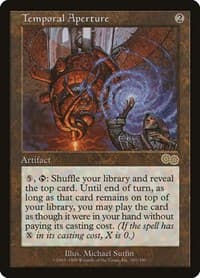 Temporal Aperture - Urza's Saga - Magic: The Gathering card