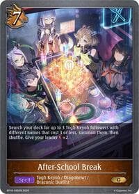 After-School Break - BP18: Neometropolis - Shadowverse: Evolve card
